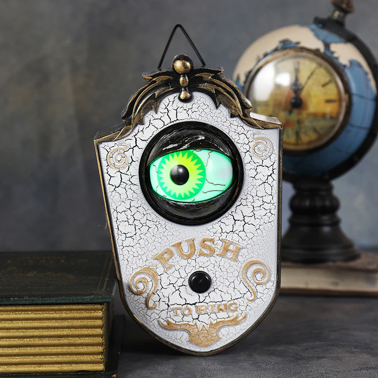 👻 Halloween Sale 49% OFF 👻 Spooky Cyclops Doorbell: One-Eyed Monster for a Halloween Fright