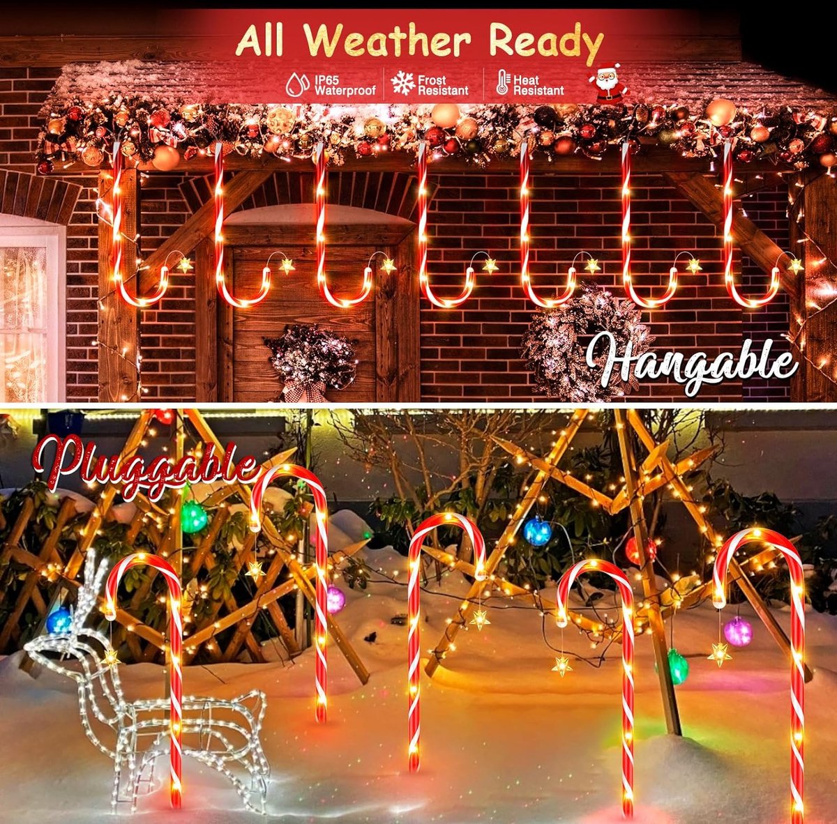 ๐ Christmas Flash Sale ๐
65% OFF โจ Solar Candy Cane Path Lights โ Light Up Your Christmas Yard!