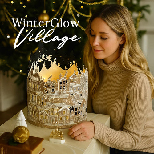 ๐ WinterGlow Village โ A Magical Christmas Centerpiece