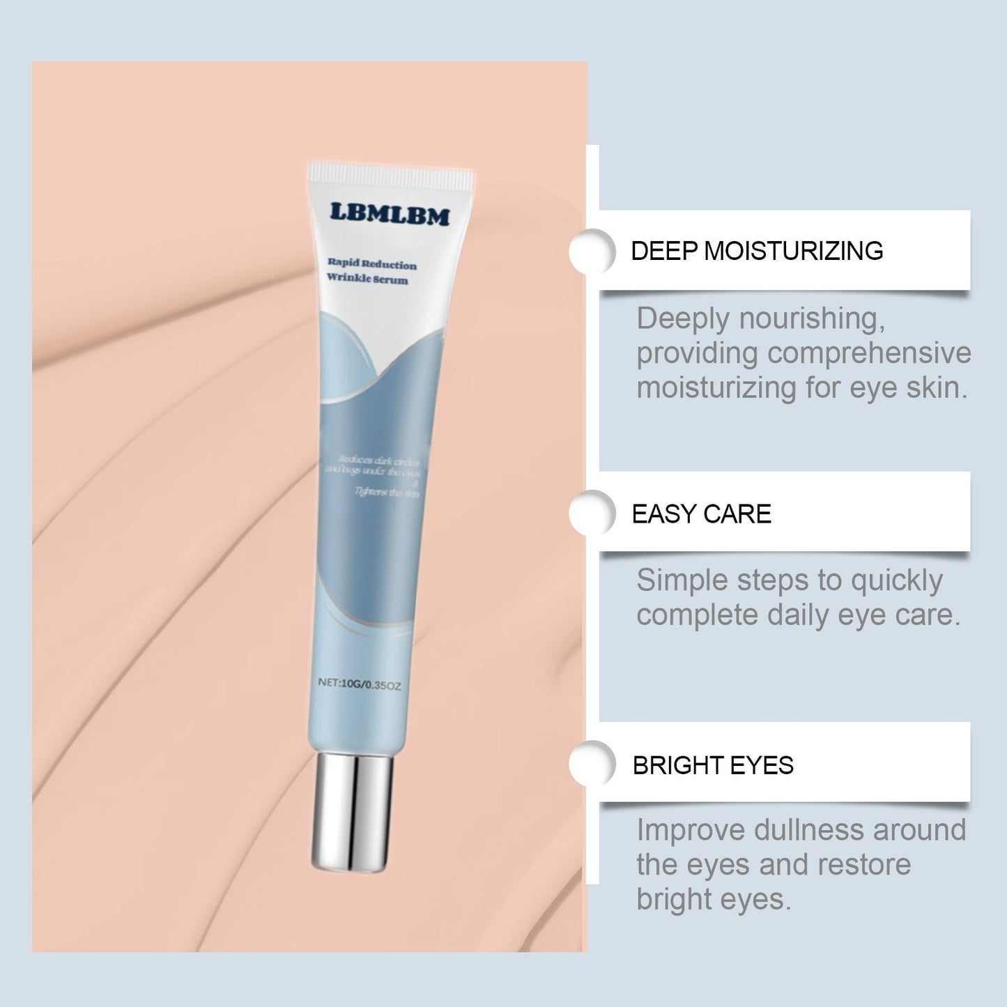 🔥Last Day Promotion 49% OFF LBMLBM™ 60-Second Anti-Aging Serum for Wrinkles, Bags & Dark Circles