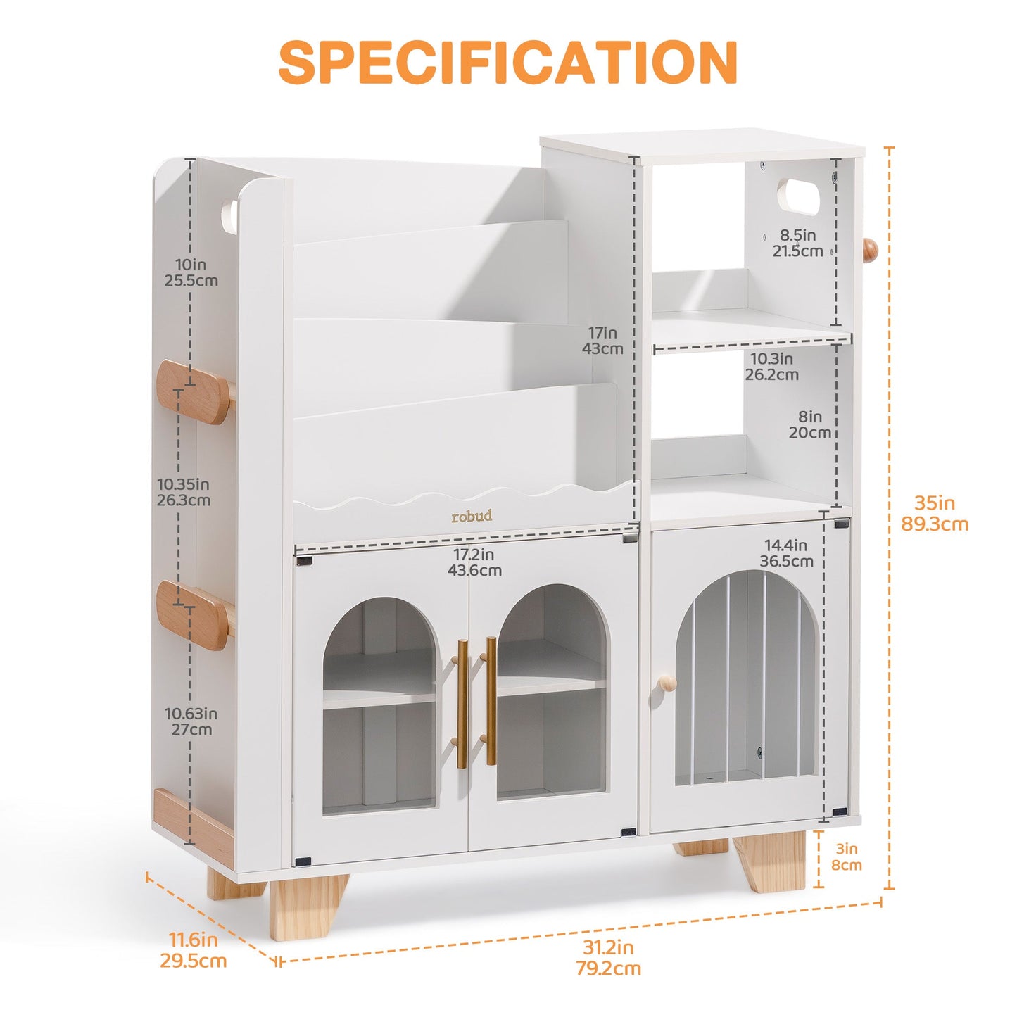 ROBUD Toy Storage Organizer