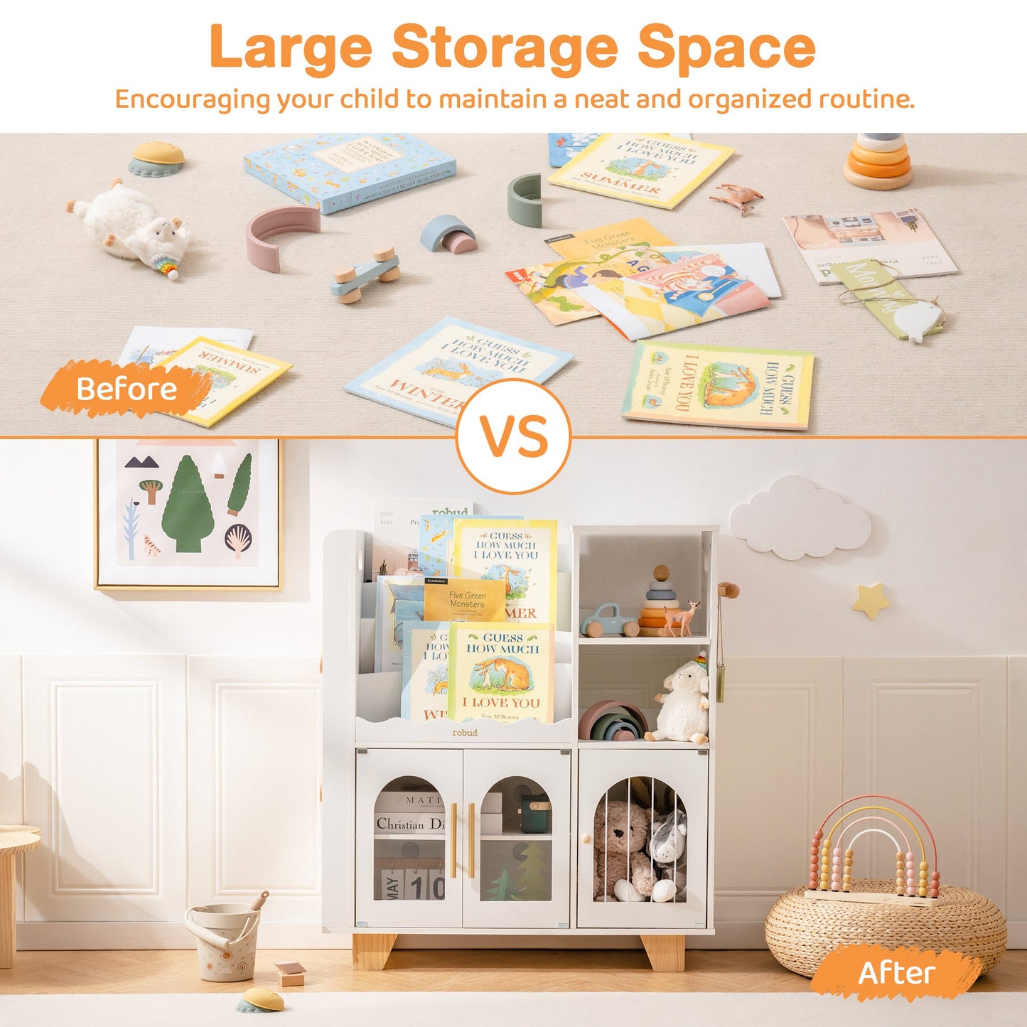 ROBUD Toy Storage Organizer