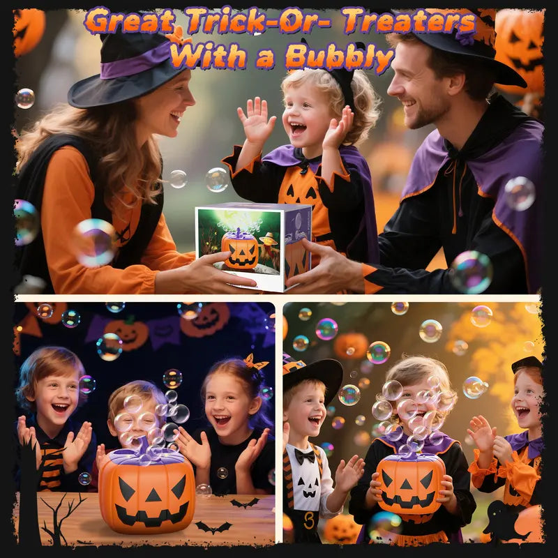 ใ๐๐ข๐ฆ๐ข๐ญ๐๐ ๐๐๐ข๐ญ๐ข๐จ๐งใ๐Spooky Fun! Haloween Pumpkin Bubble Machine