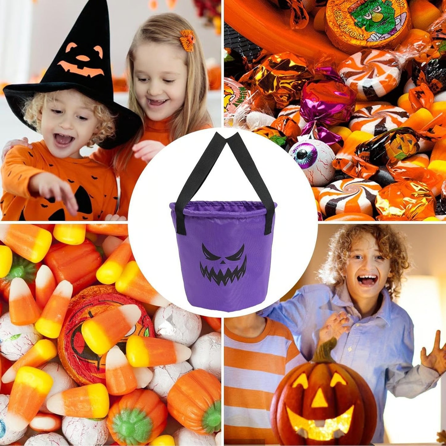 šHalloween Decorationsš Light Up Halloween Baskets