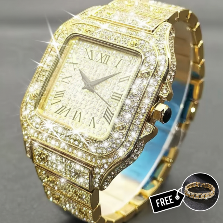Cartice Royale The Quintessential Iced Diamond Wristwear