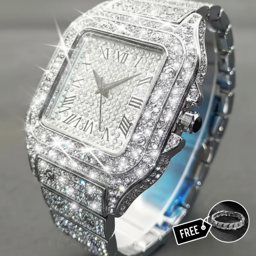 Cartice Royale The Quintessential Iced Diamond Wristwear