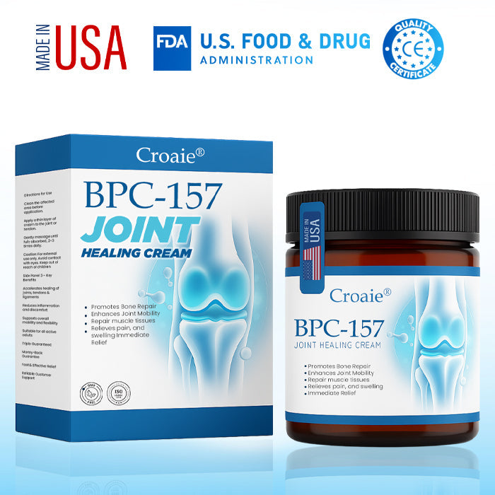 🌿FDA-APPROVED✅ Croaie® BPC-157 Joint Healing Cream - Treats Arthritis, Neuropathy, Rheumatism, Sports Injuries & More💪🏻
