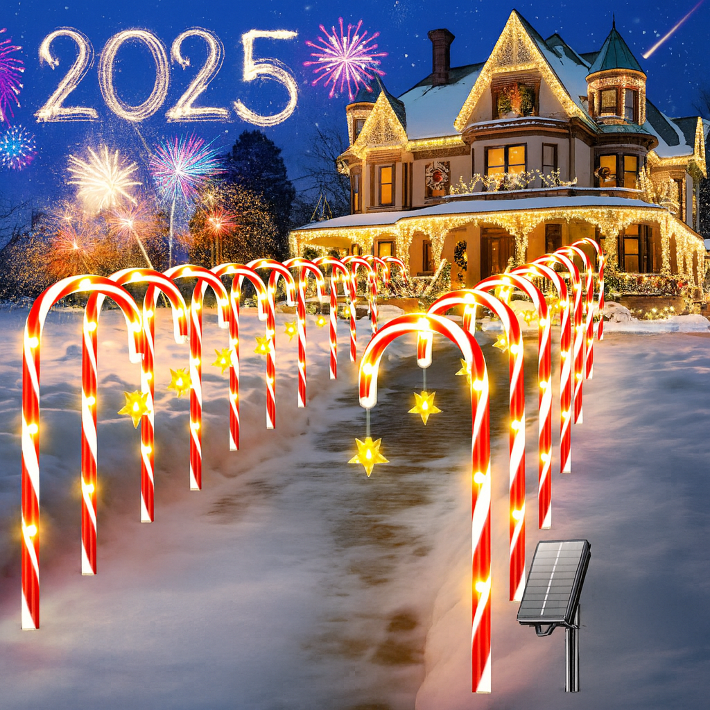 ๐ Christmas Flash Sale ๐
65% OFF โจ Solar Candy Cane Path Lights โ Light Up Your Christmas Yard!