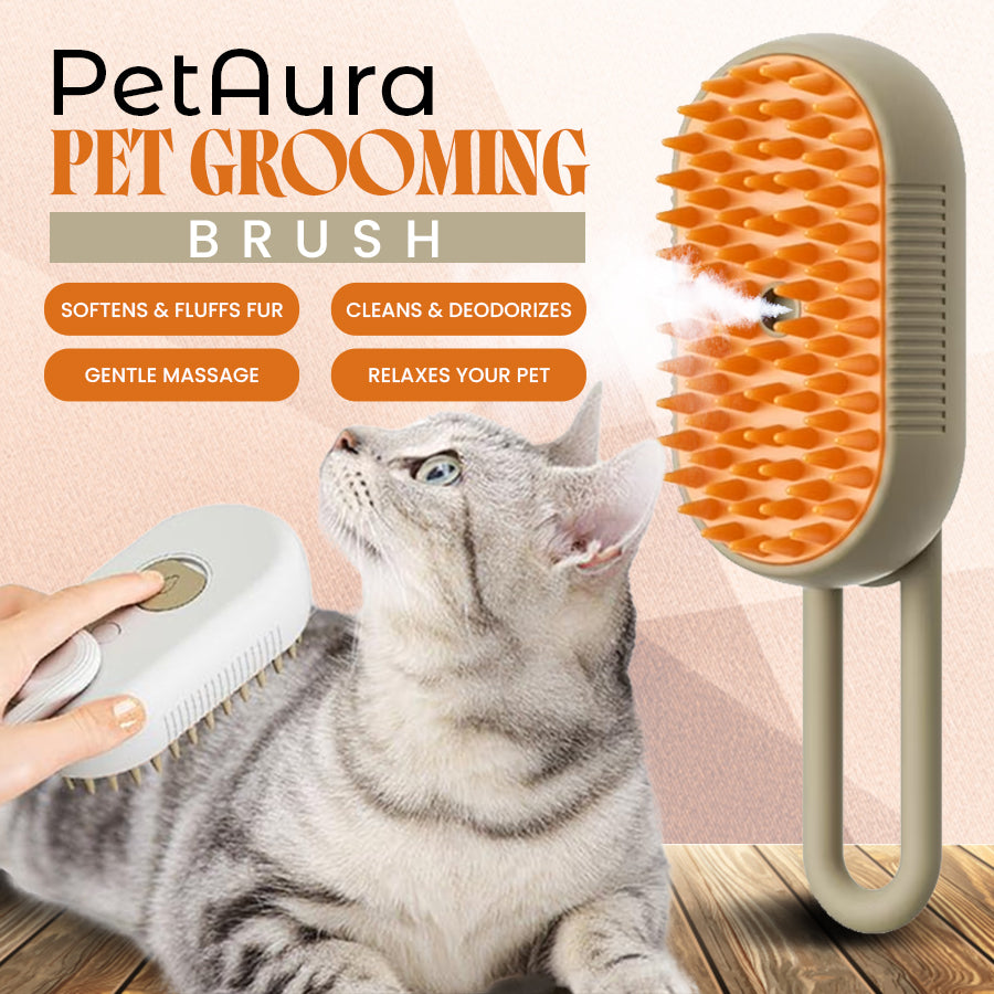 🐕🦺 PetAura Pet Grooming Brush