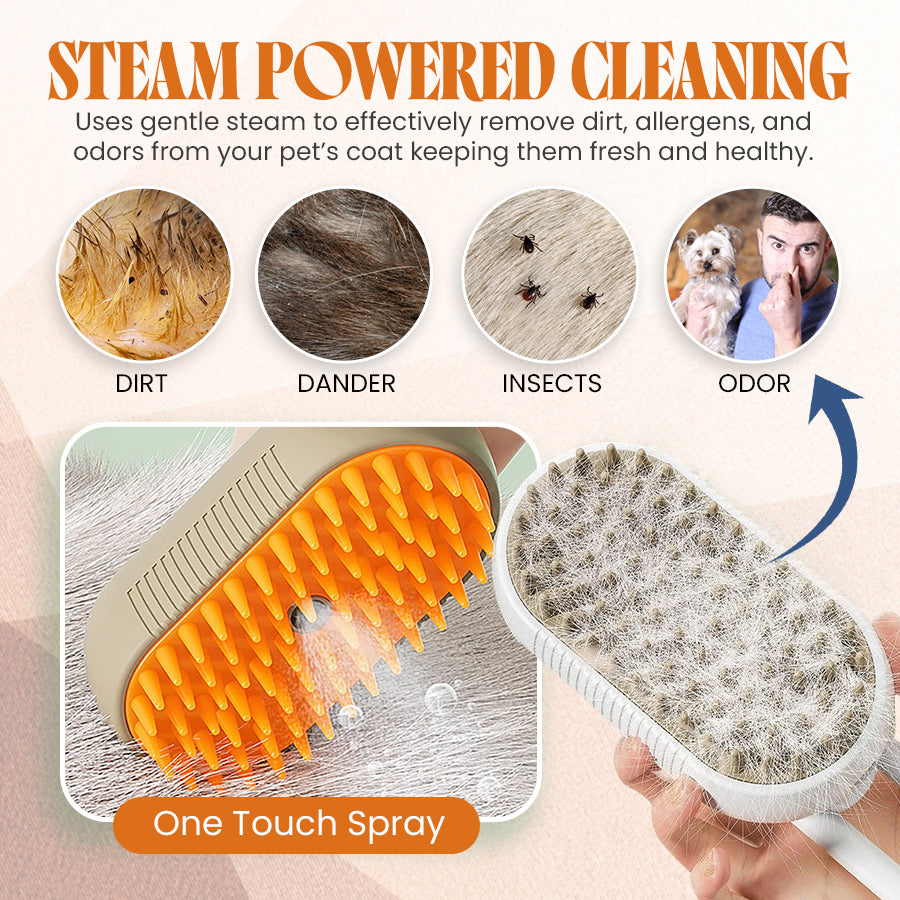 🐕🦺 PetAura Pet Grooming Brush