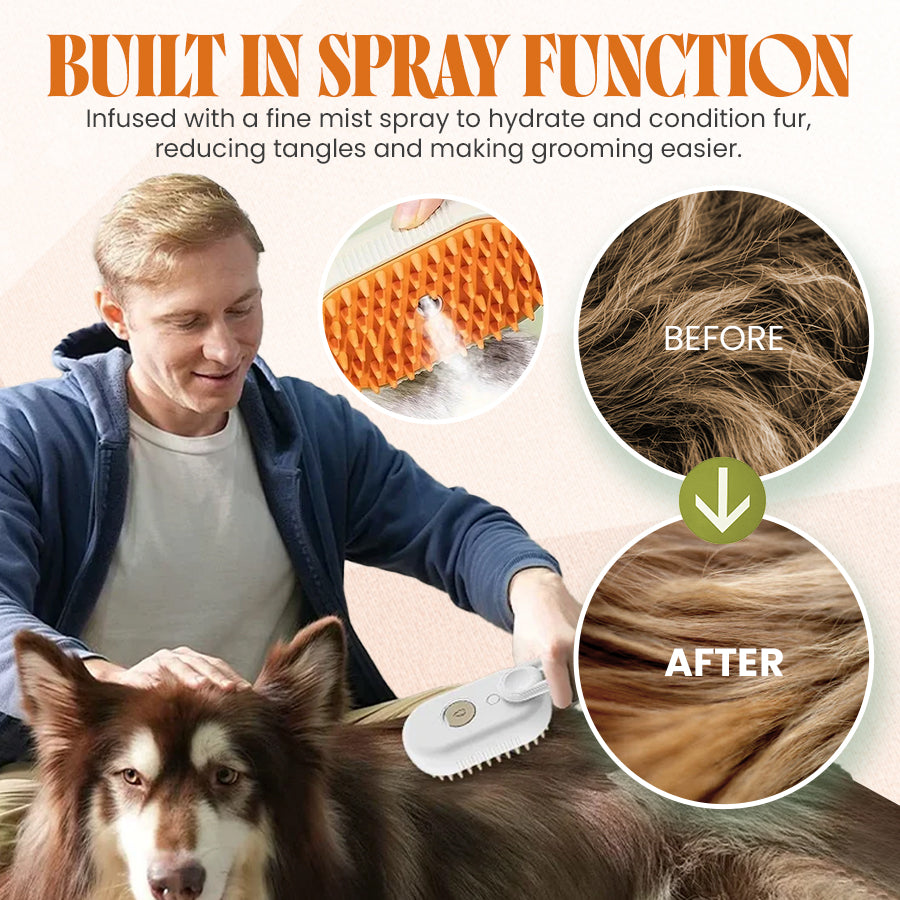 🐕🦺 PetAura Pet Grooming Brush