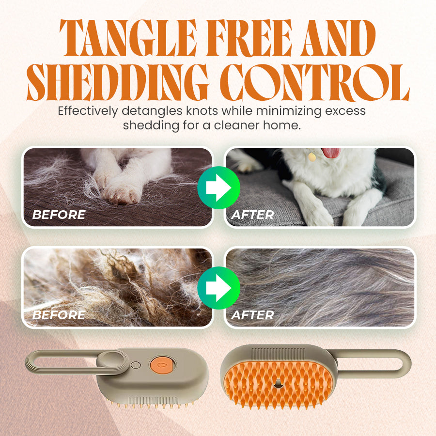 🐕🦺 PetAura Pet Grooming Brush