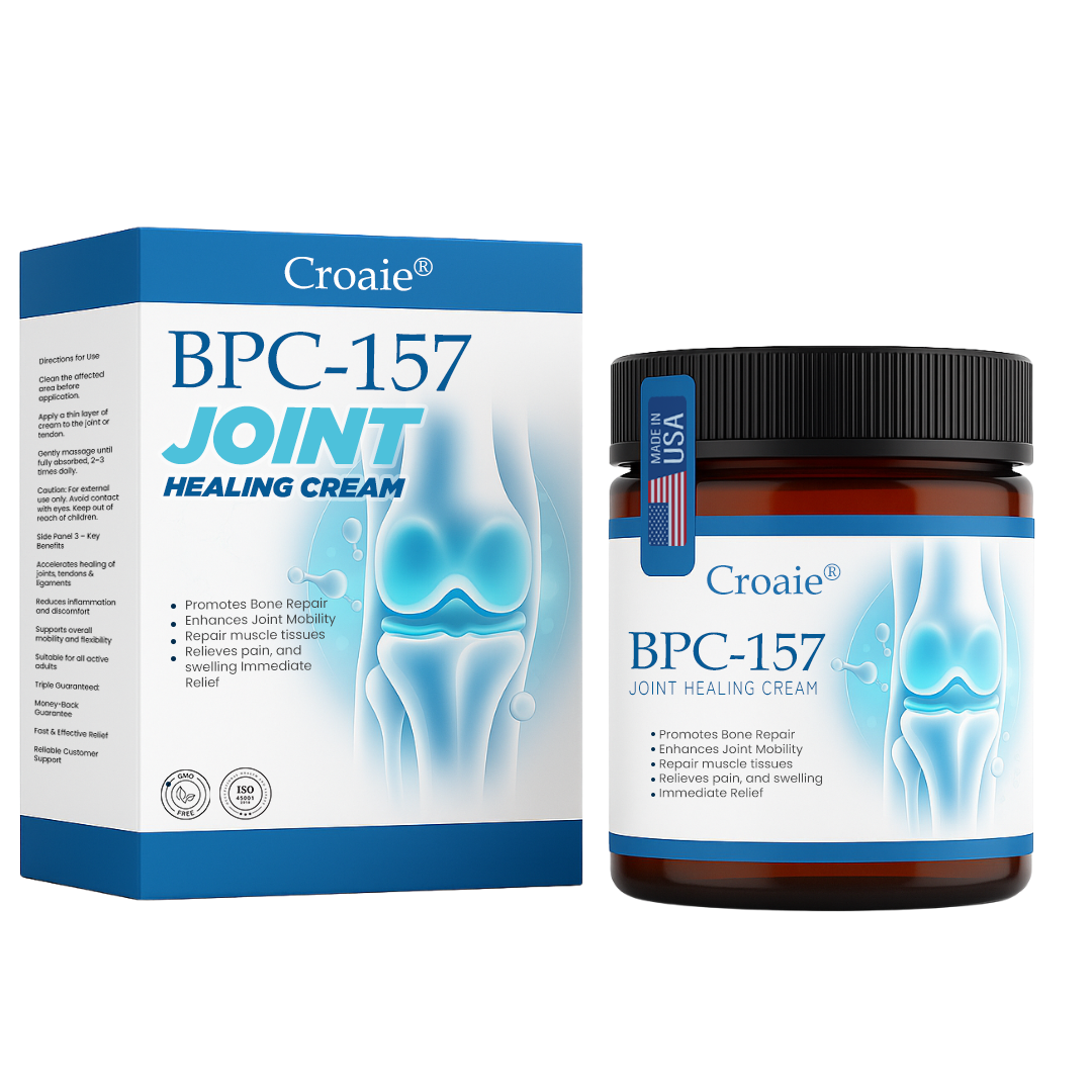 🌿FDA-APPROVED✅ Croaie® BPC-157 Joint Healing Cream - Treats Arthritis, Neuropathy, Rheumatism, Sports Injuries & More💪🏻