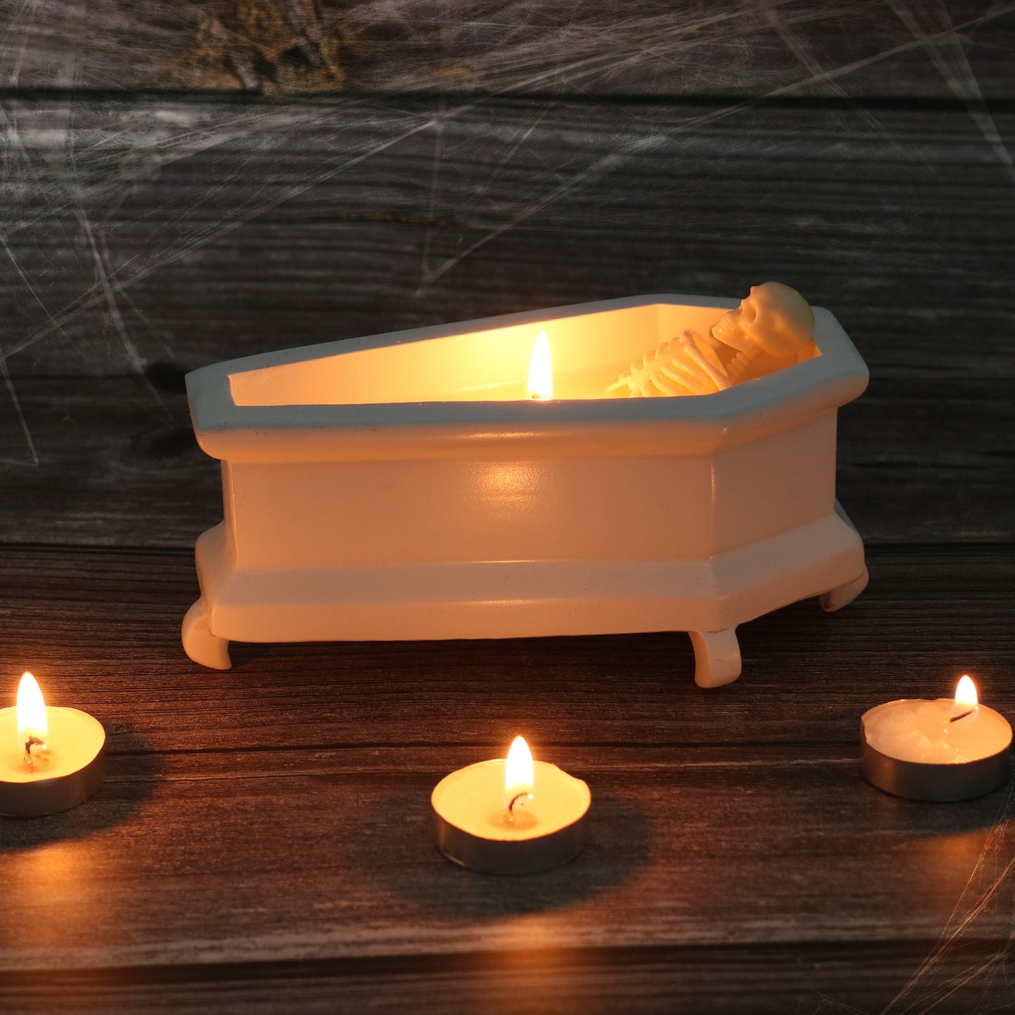 💀 Creative Skull Aroma Bubble Bath Candle🕯️| Halloween Vibe | Haunted House Holiday Decoration