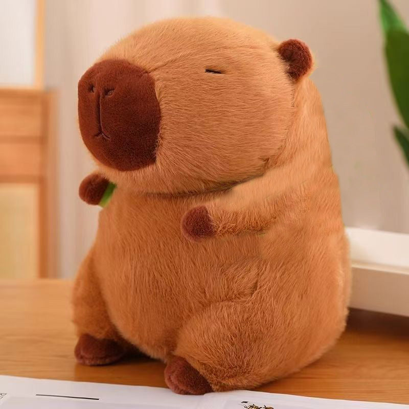 Lazy Sit Capybara Buddy - The Plush Pal Always Has Your Back