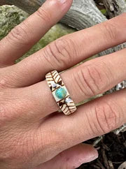 š„šExquisitely Hand-Carved Ring šMade from Natural Materials