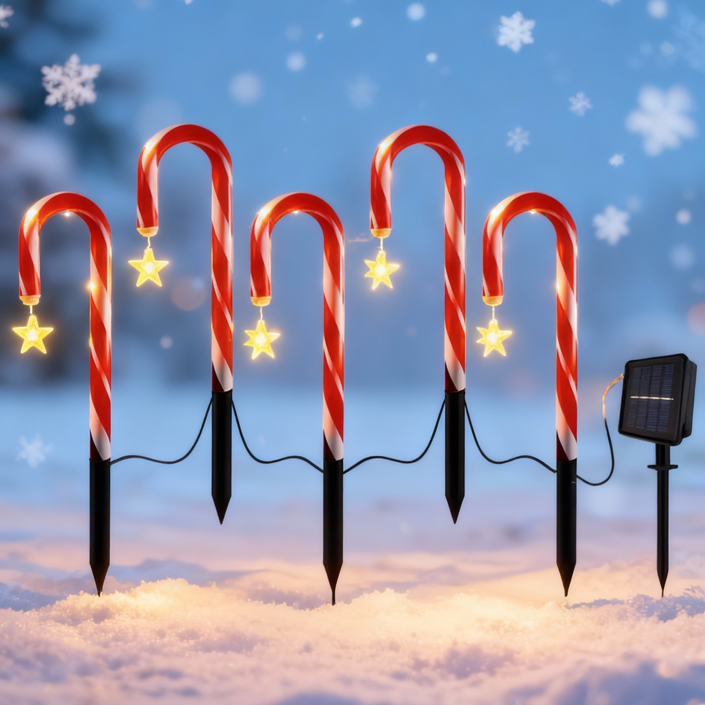 ๐ Christmas Flash Sale ๐
65% OFF โจ Solar Candy Cane Path Lights โ Light Up Your Christmas Yard!