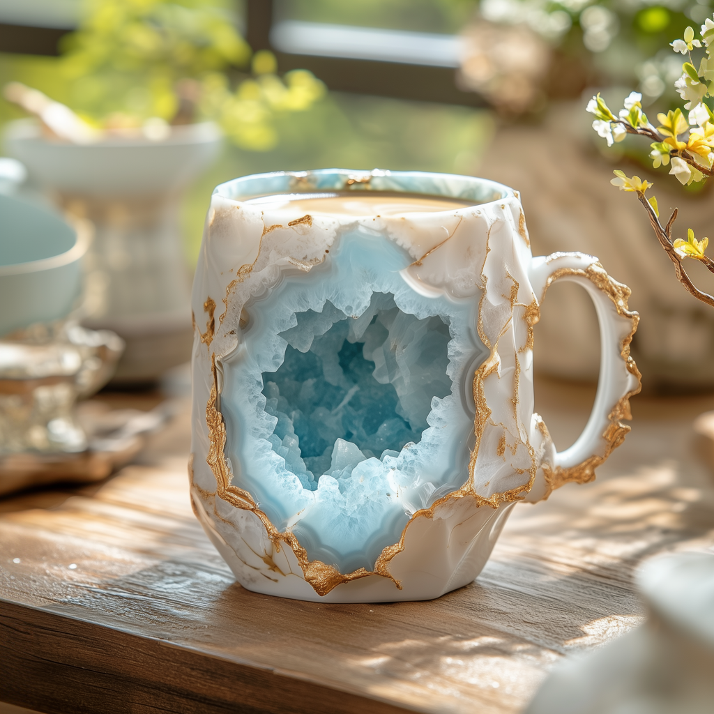 ๐ Last day 45% OFF ๐ฅ2025 New Mineral Crystal Coffee Mugs