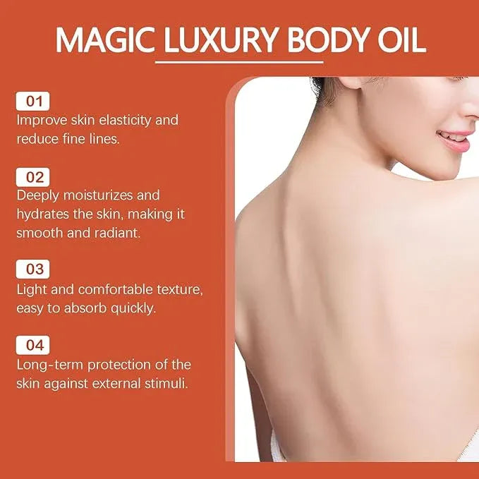 🌸AuraBloom™Luxurious Body Oil-7 Natural Plant Oils