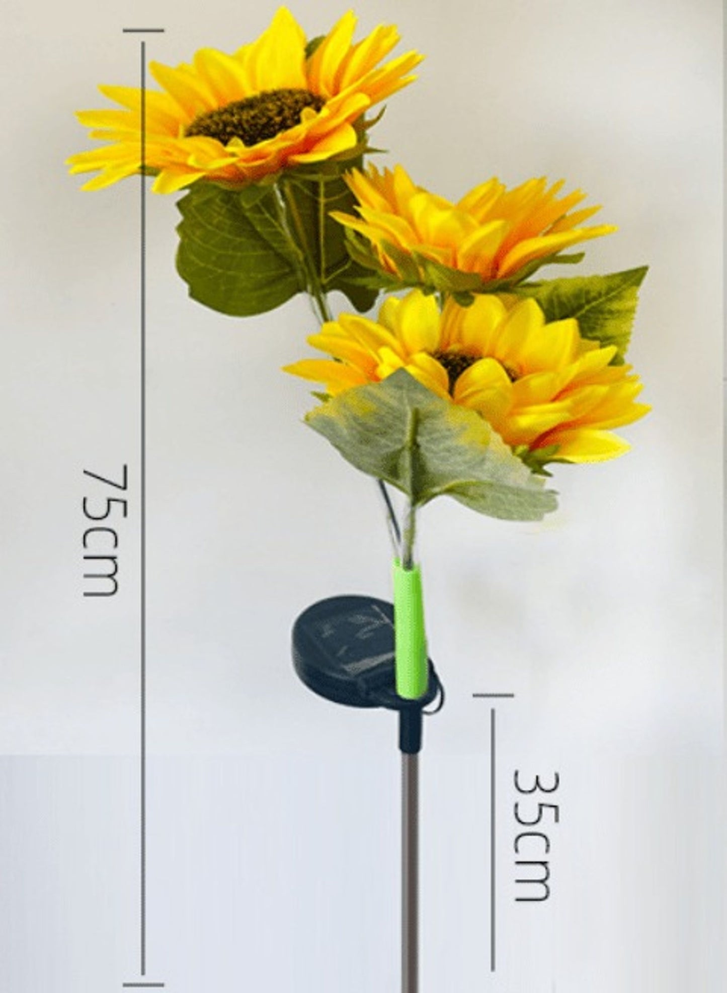 🌞Women's Equality Day - Solar LED Sunflower Garden Lights-29.6inch/75cm