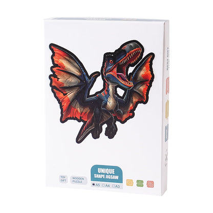 ROBOTIME Fierce Pterosaur Wooden Jigsaw Puzzle