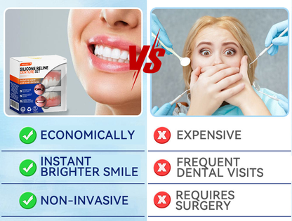 NEGUSY™ Silicone Denture Ruler Set (👩‍⚕️ADA Compliant Approved By Professional Dentists)