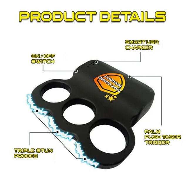 🐰 2025 Limited 70% OFF ️🔥 INSTASTRIKE Extreme 28,000,000 Suptruck Knuckle Stun Ring