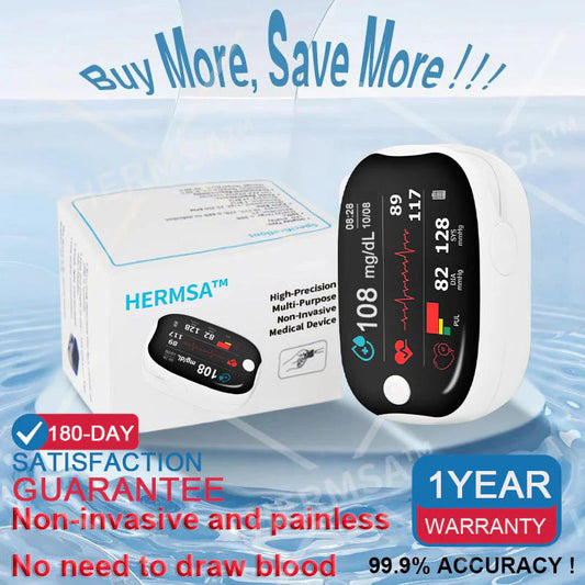 [OFFICIAL STORE] JEREMYTIS™ High-Precision Multi-Purpose Non-Invasive Medical Device(For Blood Glucose, Blood Oxygen, and Blood Pressure Monitoring)[99.9% Accuracy]