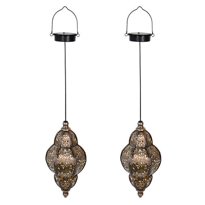 Luxury Baroque Moroccan Style Hollow Projection Lantern