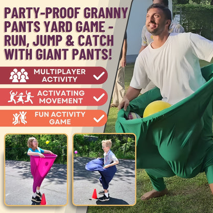 😂Granny Pants Party Rush Yard Game - The Ultimate Backyard Party Game