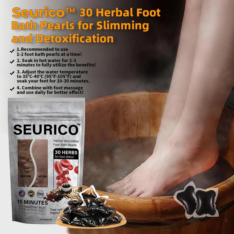 Seurico™ Herbal VenoDetox Foot Bath Beads🌲(𝐋𝐀𝐍𝐀 𝐂𝐞𝐫𝐭𝐢𝐟𝐢𝐜𝐚𝐭𝐢𝐨𝐧，𝗟𝘆𝗺𝗽𝗵𝗮𝘁𝗶𝗰 𝗔𝘀𝘀𝗼𝗰𝗶𝗮𝘁𝗶𝗼𝗻 𝗼𝗳 𝗔𝗺𝗲𝗿𝗶𝗰𝗮)