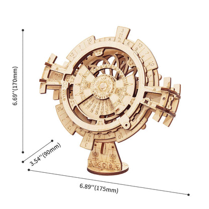 ROKR Perpetual Calendar 3D Wooden Puzzle LK201