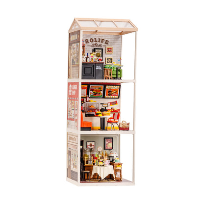 Rolife Super Creator Plastic Diy Mini House 3 in 1 | Shape