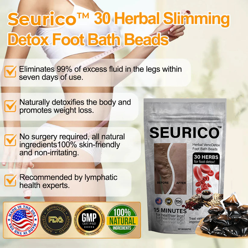 Seurico™ Herbal VenoDetox Foot Bath Beads🌲(𝐋𝐀𝐍𝐀 𝐂𝐞𝐫𝐭𝐢𝐟𝐢𝐜𝐚𝐭𝐢𝐨𝐧，𝗟𝘆𝗺𝗽𝗵𝗮𝘁𝗶𝗰 𝗔𝘀𝘀𝗼𝗰𝗶𝗮𝘁𝗶𝗼𝗻 𝗼𝗳 𝗔𝗺𝗲𝗿𝗶𝗰𝗮)