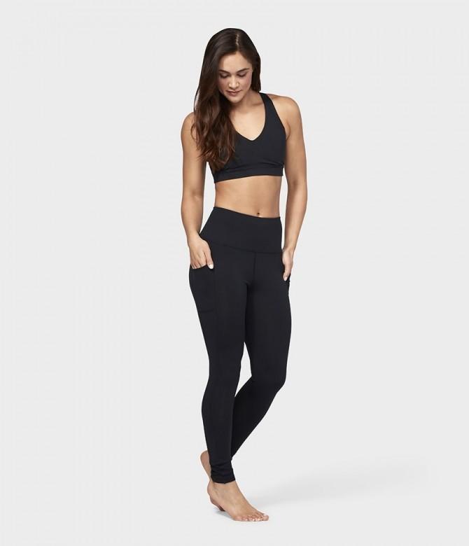 Slimming Workout Compression Leggings with Hidden Pocket