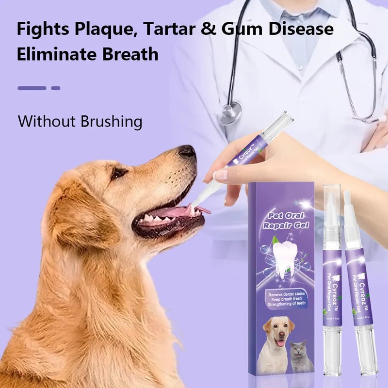 Seurico™ Pet Oral Repair Gel - End Pet Oral Nightmares, Revitalize Life!🐾
