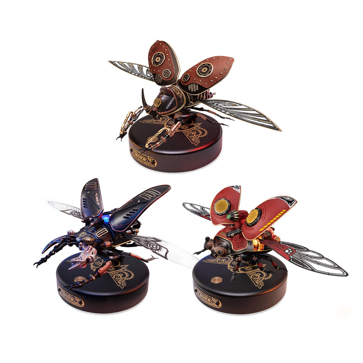 ROKR Beetle Model DIY 3D Puzzle 3 in 1
