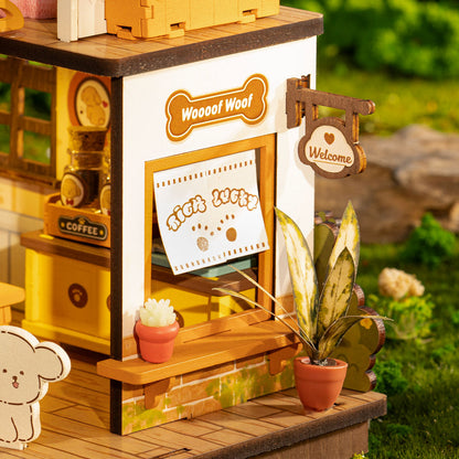 Rolife Puppy's Cozy Villa DIY Miniature House DG169