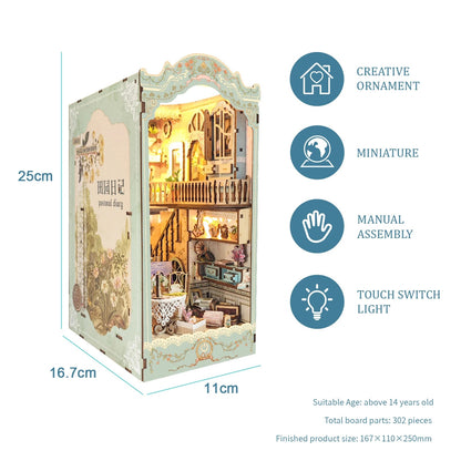 DIY Book Nook Kit - Diary House