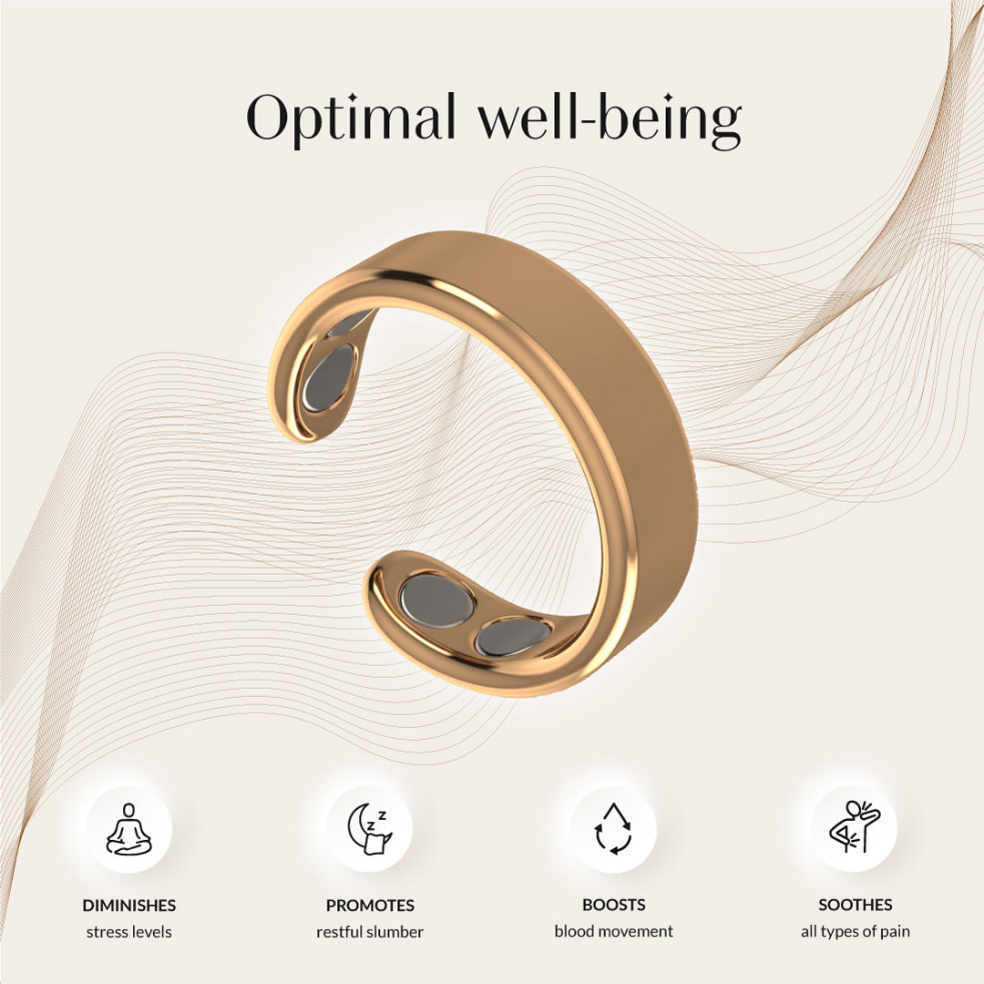 SeuricoRing – Relaxation, Restful Sleep, Pain Relief, Circulation Enhancement