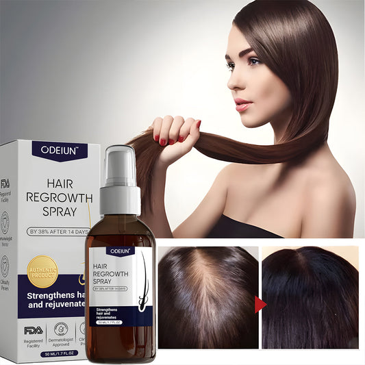 🌿 Odeiun™ Natural Hair Regrowth Spray – 70% OFF Ends Tonight! 🔥