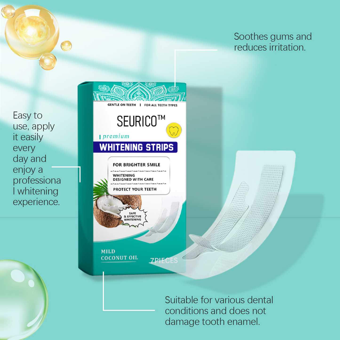 Seurico™ Teeth Whitening Strips