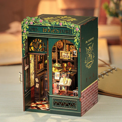 DIY Book Nook Kit | Owl Bookstore