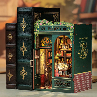 DIY Book Nook Kit | Owl Bookstore