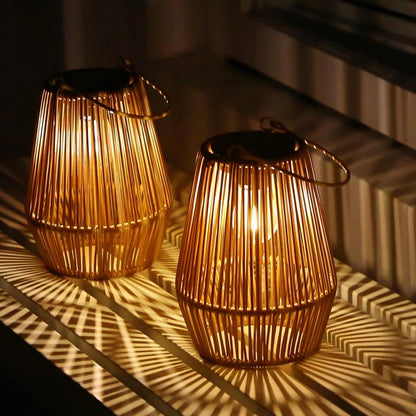 👻 Halloween Sale 49% OFF 👻 Kaliiqo™ Solar Radiant Rattan Glow Lantern