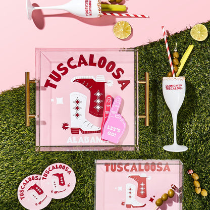 Alabama Kickoff College Town Small Acrylic Tray