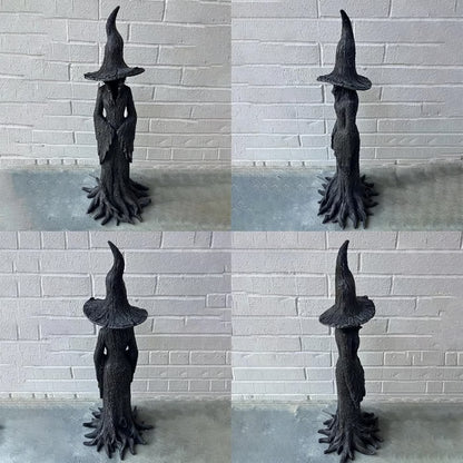 🔥LAST DAY 49% OFF - ❤️‍🔥🧙‍♀️Hand-Painted Enchanting Witch Statue: The Guardian of Your Home (✨Same as in the video)