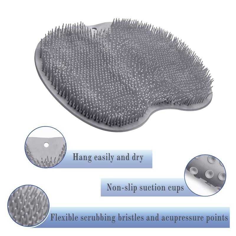 All-in-One Silicone Shower Scrubber Mat – Spa-Like Experience for Your Skin