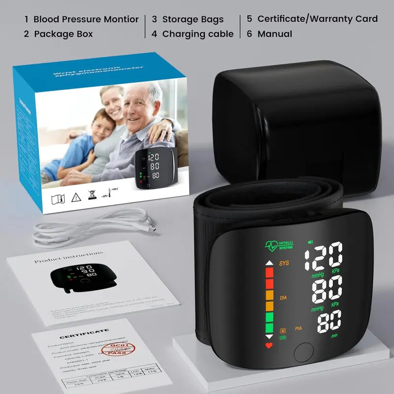 [Official Store] High-Precision Automatic Wrist BP Monitor-👍🏻[99.9% Accuracy]