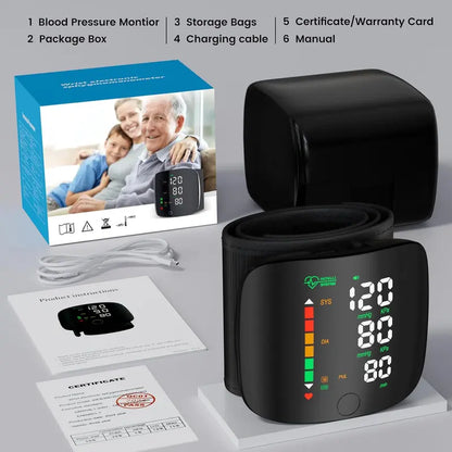 [Official Store] High-Precision Automatic Wrist BP Monitor-👍🏻[99.9% Accuracy]